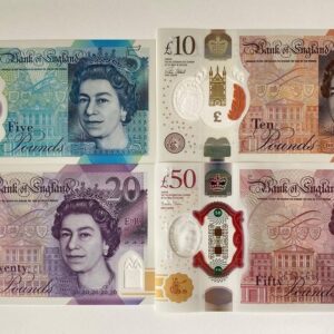 Counterfeit British Pounds Sterling